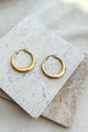 Timeless Elegance Hoop Earrings (Gold) - NanaMacs