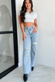 Epitome Of Easy Polo Crop Top (Light Grey) - NanaMacs