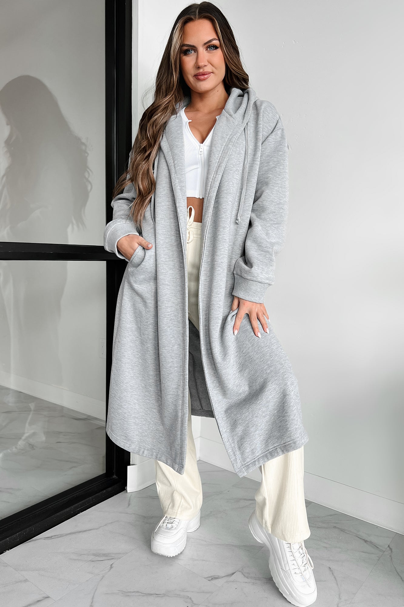 Heather clearance gray cardigan