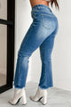 Karina High Rise Crop Flare Risen Jeans (Medium) - NanaMacs