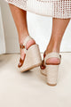Lavina Espadrille Wedge Heeled Sandal (Tan) - NanaMacs
