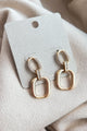 My Vibes Pricey Chain Dangle Earrings (Gold) - NanaMacs