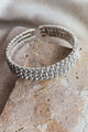 Little Bit Of Bling Rhinestone Bracelet (Silver) - NanaMacs