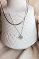 Lady Luck Layered Necklace (Silver) - NanaMacs