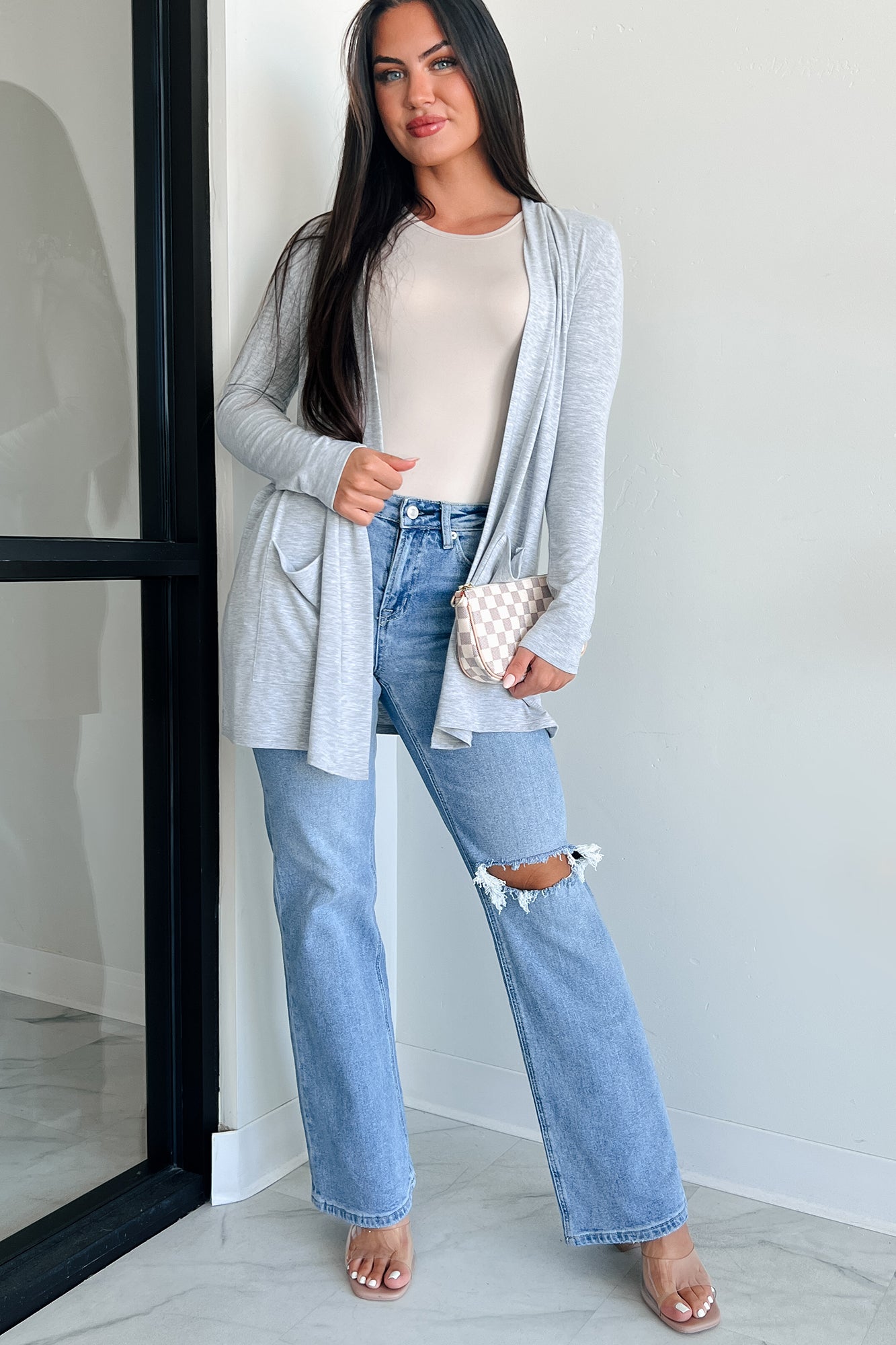 Just Agree With Me High Rise Vintage Flare Jeans (Medium-Light) - NanaMacs