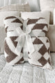 DOORBUSTER Cozier By The Minute Fuzzy Blanket (Taupe Aztec) - NanaMacs