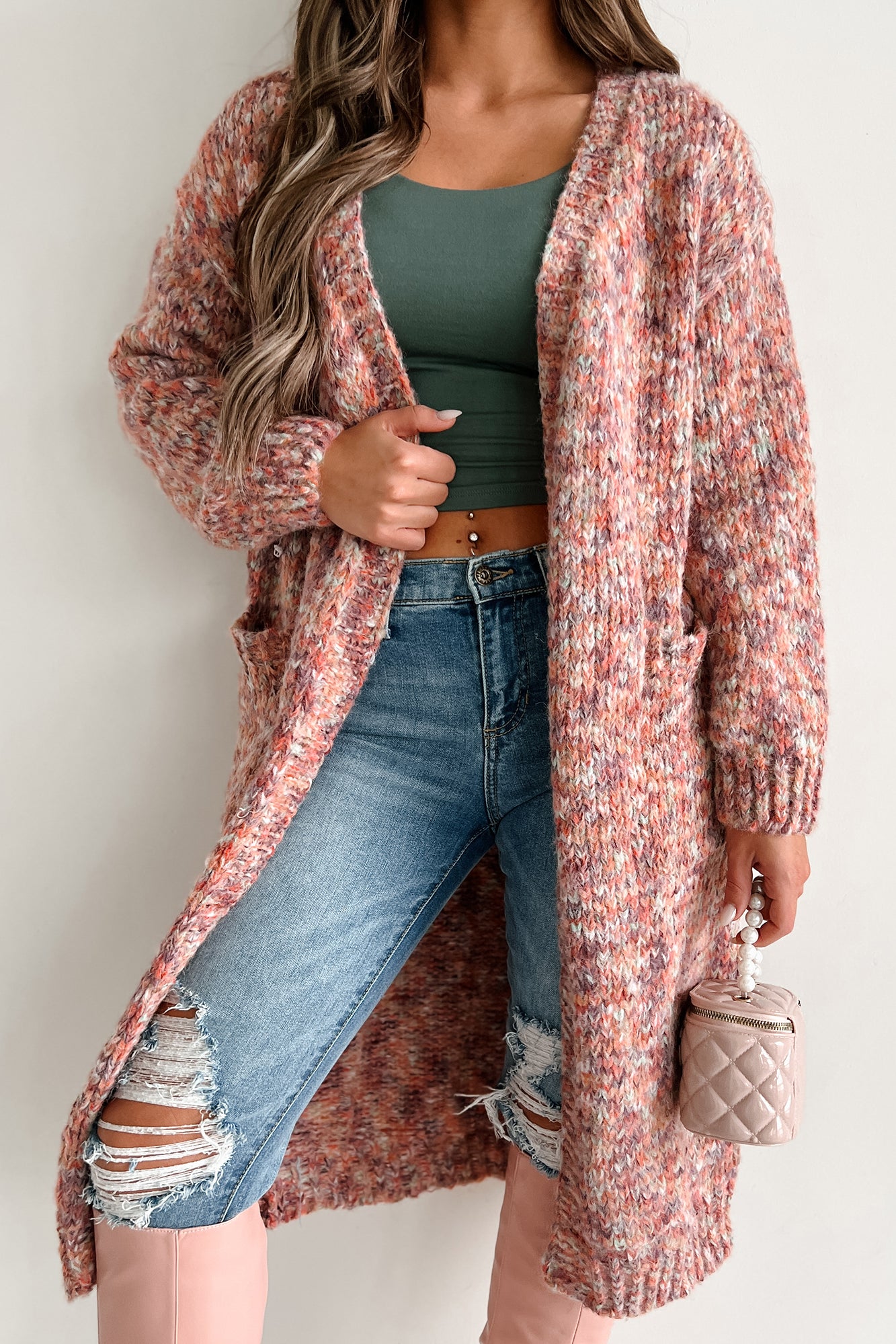 Wine colored shop cardigan