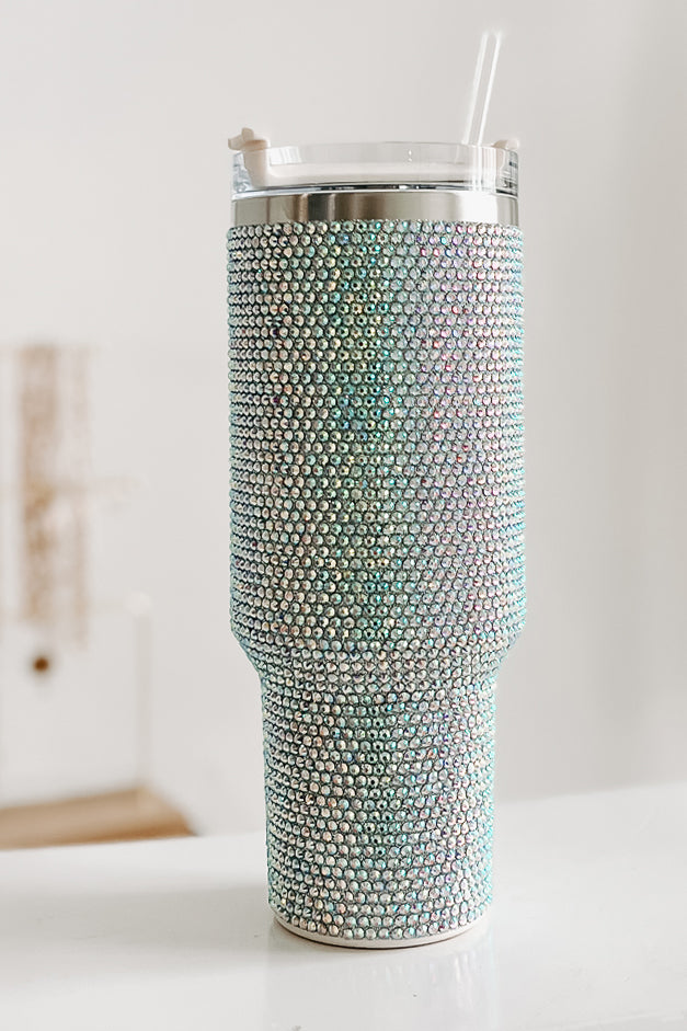 Black Friday 40oz Custom Rhinestone Tumbler 40oz 