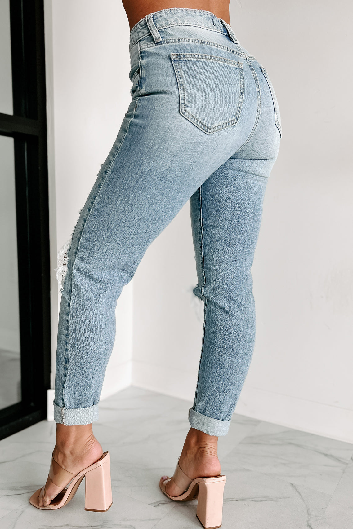 Eunina store mom jeans