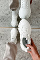 Closet Classic Chunky Platform Sneakers (White) - NanaMacs