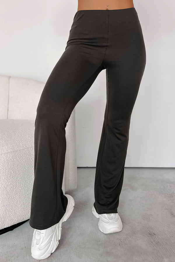 Keeping My Peace Lounge Pant (Washed Black) - NanaMacs