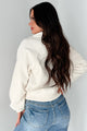 Working Remotely Fleece Pullover Top (Cream) - NanaMacs