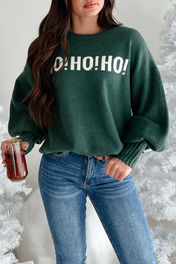 Festive Mood Holiday Sweater (Green) - NanaMacs