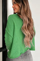 Getting My Hopes Up Chenille Sweater (Green) - NanaMacs