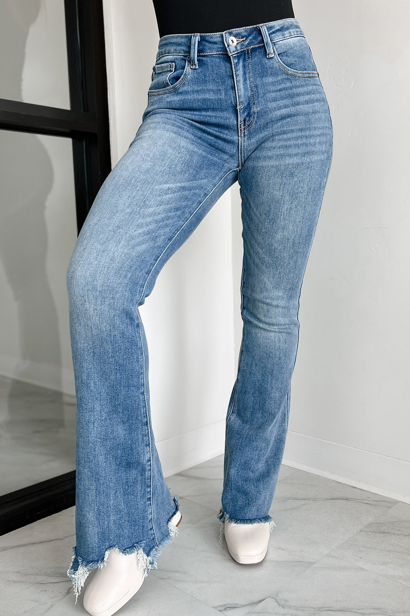 Daylin Special A Mid Rise Bootcut Jeans (Medium) - NanaMacs