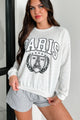 "Paris Since 259 BC" Varsity Graphic Crewneck (Heather Grey) - NanaMacs