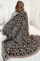 DOORBUSTER All Cozied Up Reversible Fuzzy Blanket (Taupe Leopard) - NanaMacs