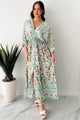 Fresh Mountain Air Floral Maxi Dress (Jade) - NanaMacs