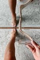 Marvel At These Clear Strap Lucite Heeled Sandal (Nude) - NanaMacs