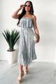 Idyllic Days Striped Wide Leg Jumpsuit (Blue/White) - NanaMacs