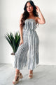 Idyllic Days Striped Wide Leg Jumpsuit (Blue/White) - NanaMacs