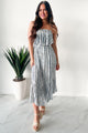 Idyllic Days Striped Wide Leg Jumpsuit (Blue/White) - NanaMacs