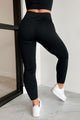 Cadewyn Fleece Lined Leggings (Black) - NanaMacs