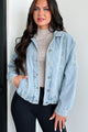 Me Versus You Denim Jacket (Washed Denim) - NanaMacs