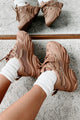 In My Possession Steve Madden Chunky Dad Sneakers (Almond) - NanaMacs
