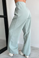 Living With Purpose Wide Leg Pants (Sage) - NanaMacs