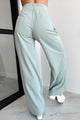 Living With Purpose Wide Leg Pants (Sage) - NanaMacs