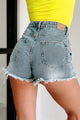 Adventure's Waiting Distressed High Rise Shorts (Medium) - NanaMacs