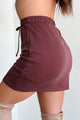 Scoreboard Leader Wasabi + Mint Active Skirt (Maroon) - NanaMacs