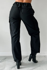 Tensions Are High Cargo Pants (Black) - NanaMacs