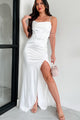 Getting Glam Corset Maxi Dress (Off White) - NanaMacs