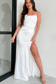 Getting Glam Corset Maxi Dress (Off White) - NanaMacs