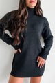 Vail Vibes Zenana Sweater Dress (Black) - NanaMacs