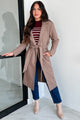 Crowley Belted Trench Coat (Cocoa) - NanaMacs