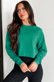 DOORBUSTER Marshall Raglan Long Sleeve Top (Pine Green) - NanaMacs