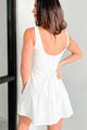 Date Night Done Right Boatneck Skater Dress (Ivory) - NanaMacs