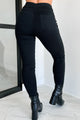 Owning My Greatness High Waist Ponti Legging Pant (Black) - NanaMacs