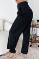 Stronger Every Day Mono B Flexflow Wide Leg Pants (Black) - NanaMacs