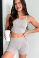 Sculpted Style Athleisure Set (Ash Grey) - NanaMacs