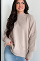 Auden Oversized Zenana Sweater (Ash Mocha) - NanaMacs