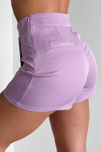 Speaking My Truth Wrap-Front Skort (Lavender) - NanaMacs