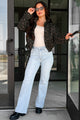 Essex High Rise 90's Flare Vervet Jeans (Light) - NanaMacs