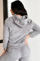 DOORBUSTER Totally Lovable Teddy Bear Ear Sherpa Lounge Set (Taro Grey) - NanaMacs