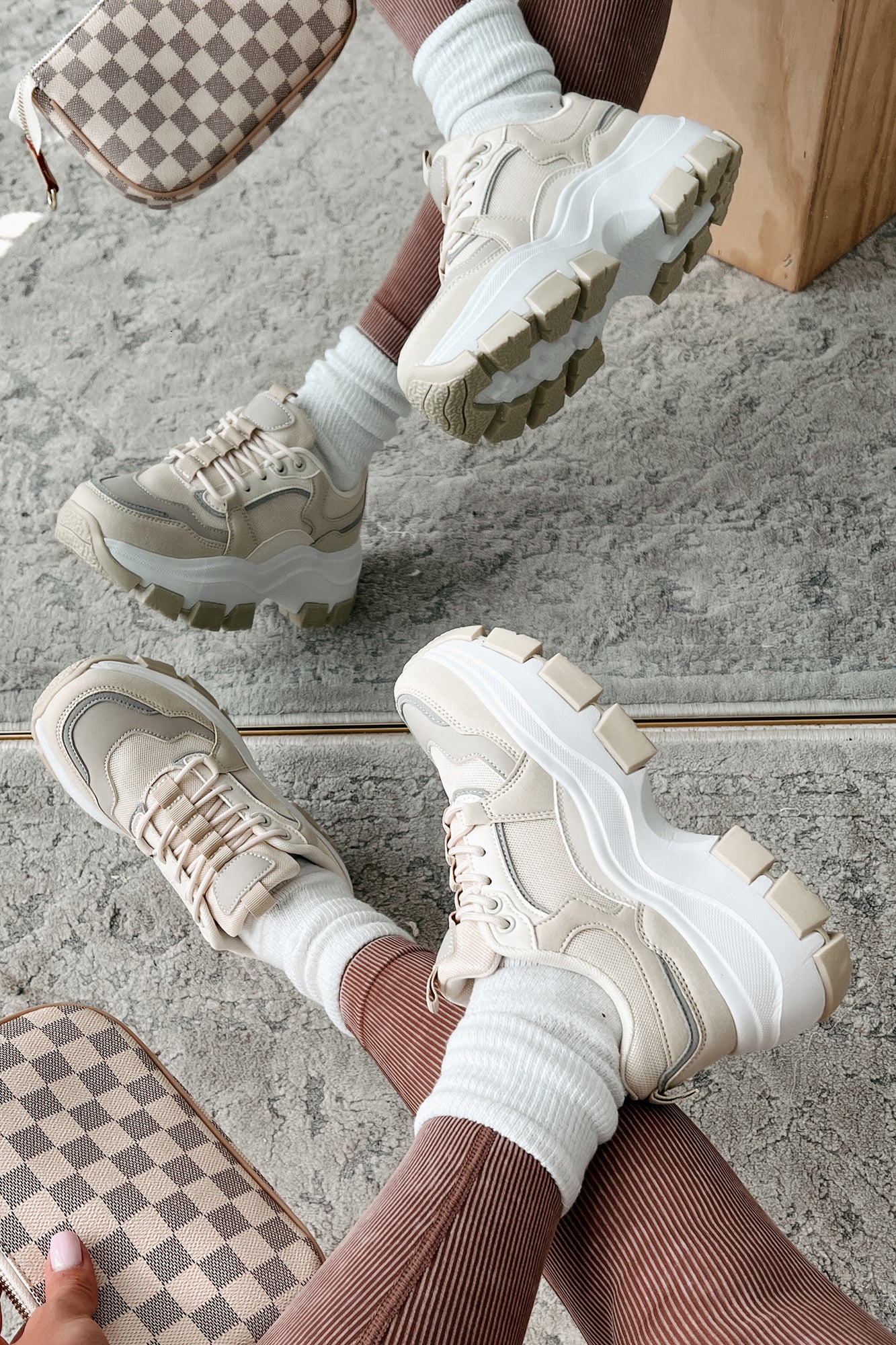 Chunky Platform Sneakers Outfit Chunky Shoes Outfit Ideas Styling