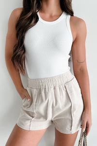 Nothing Special Planned Ribbed Tank Bodysuit (Off White) - NanaMacs