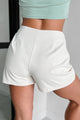 Get On Board Button Detailed Skort (Cream) - NanaMacs